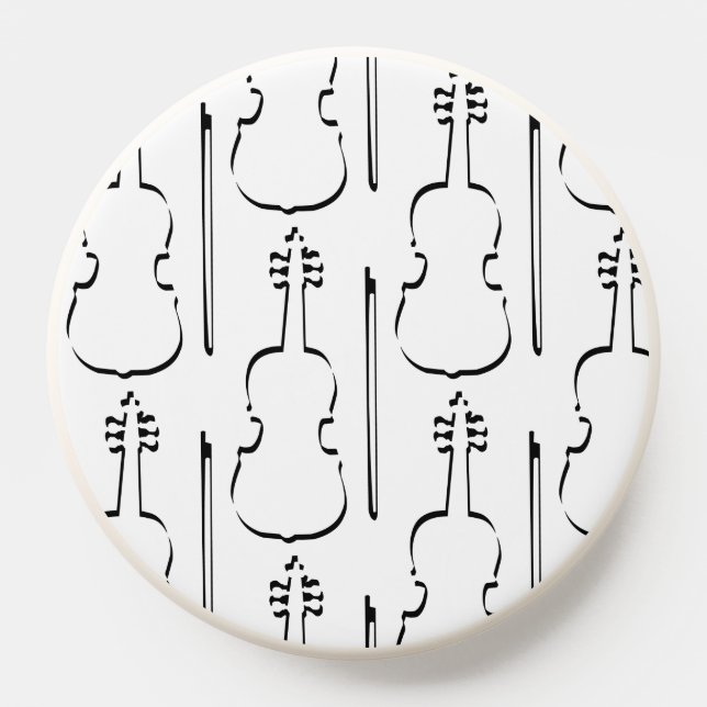 Violin Outline PopSocket (Popsocket)