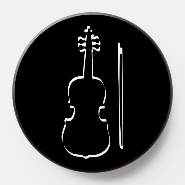 Violin Outline PopSocket (Popsocket)