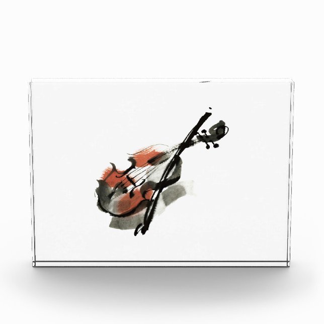 Violin Photo Block (Front)