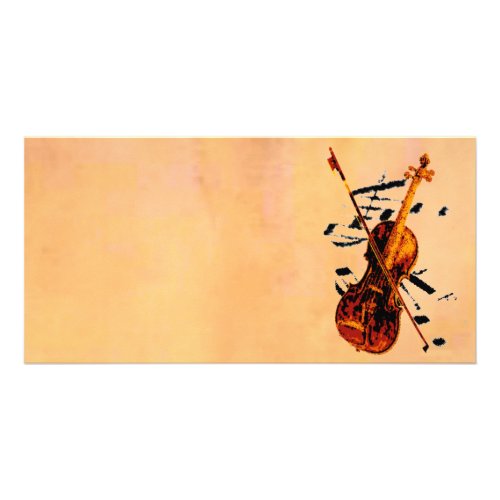Violin Photo Card