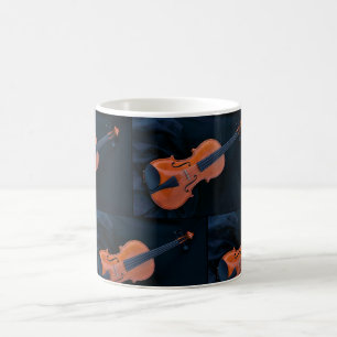 Violin Photo Closeup Coffee Mug