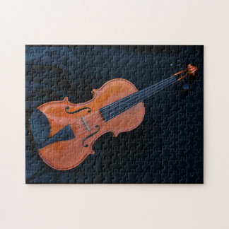Violin Photo Closeup Jigsaw Puzzle