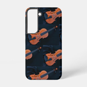 Violin Photo Closeup Samsung Galaxy S22 Case