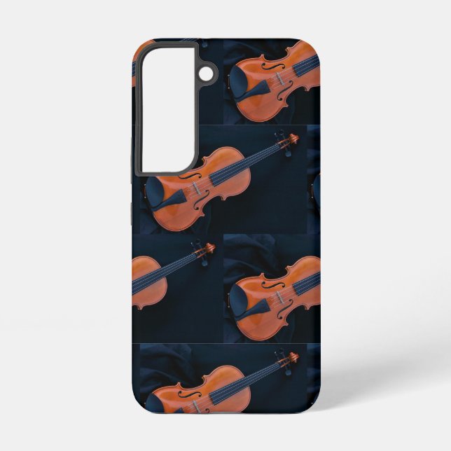 Violin Photo Closeup Samsung Galaxy Case (Back)
