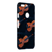 Violin Photo Closeup Uncommon Google Pixel Case (Back/Right)