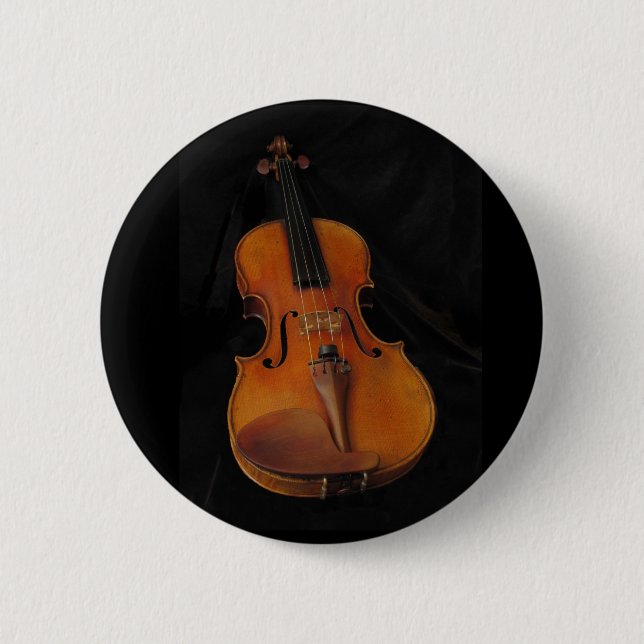 Violin Pinback Button (Front)