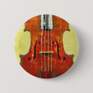 VIOLIN PINBACK BUTTON