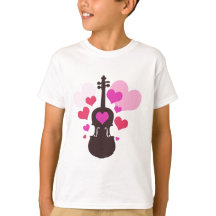 Violin Player Love T-shirts