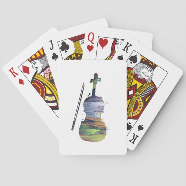 Violin Poker Cards (Back)