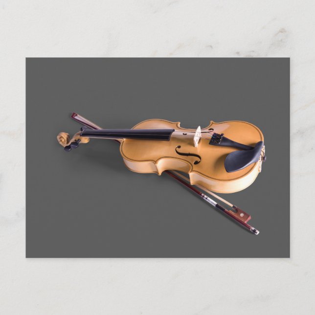 Violin  postcard (Front)