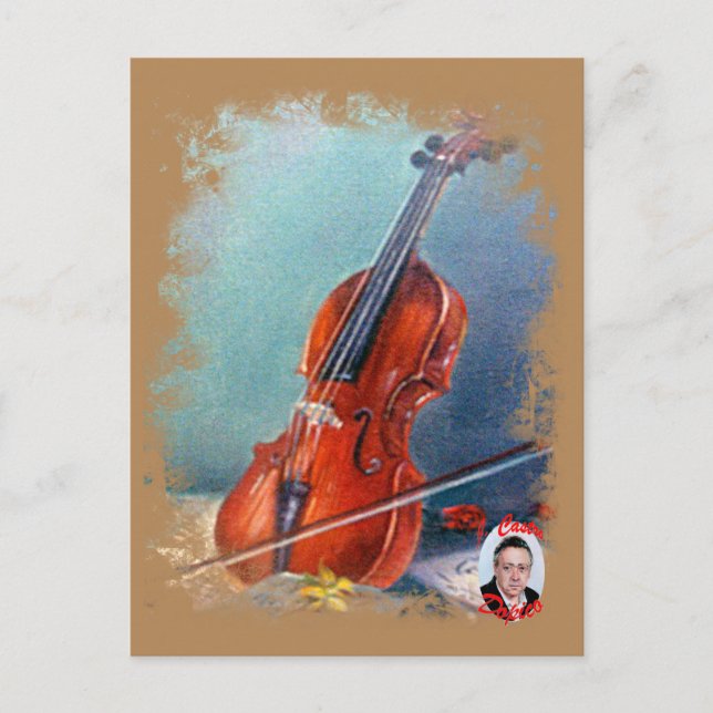 Violin Postcard (Front)