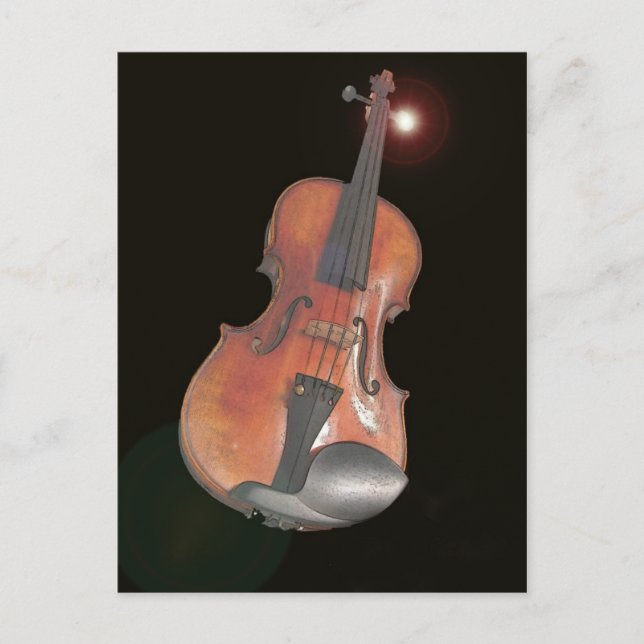 violin postcard (Front)