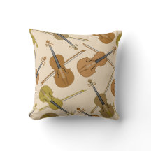 Violin Print Pattern