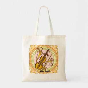 Violin Rhythm tote bag