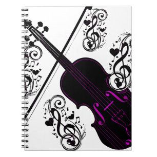 Violin,Rocking love_ Notebook