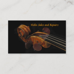 Violin Sales and Repairs Business Card