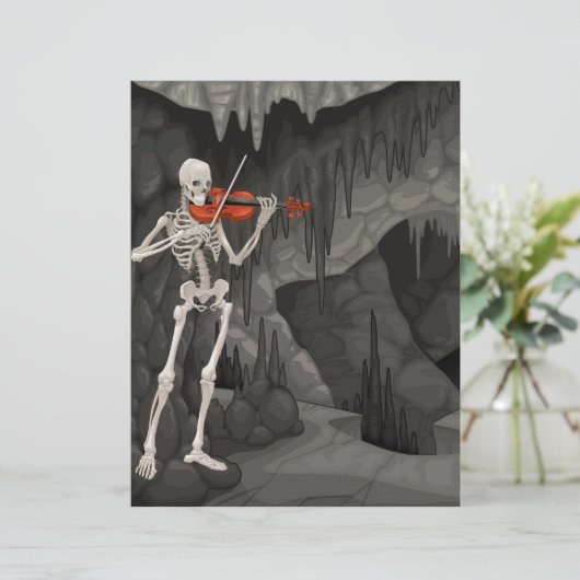 violin skeleton (Standing Front)