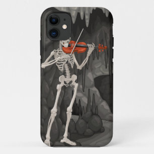 violin skeleton iPhone 11 case