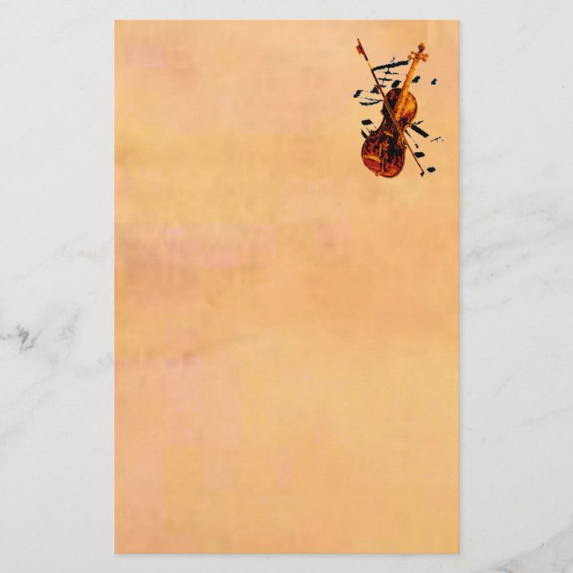 Violin Stationery (Front)