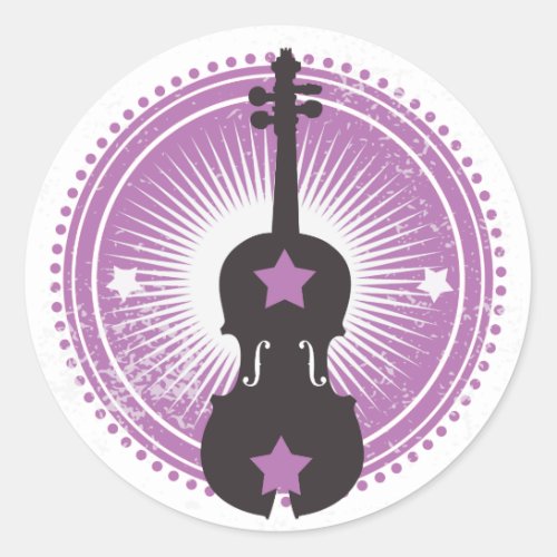 Violin Sticker