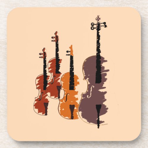 Violin String Instrument string quartet Beverage Coaster