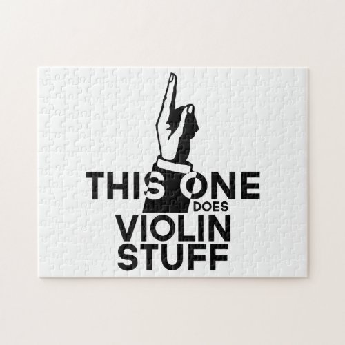 Violin Stuff - Funny Violin Music Jigsaw Puzzle