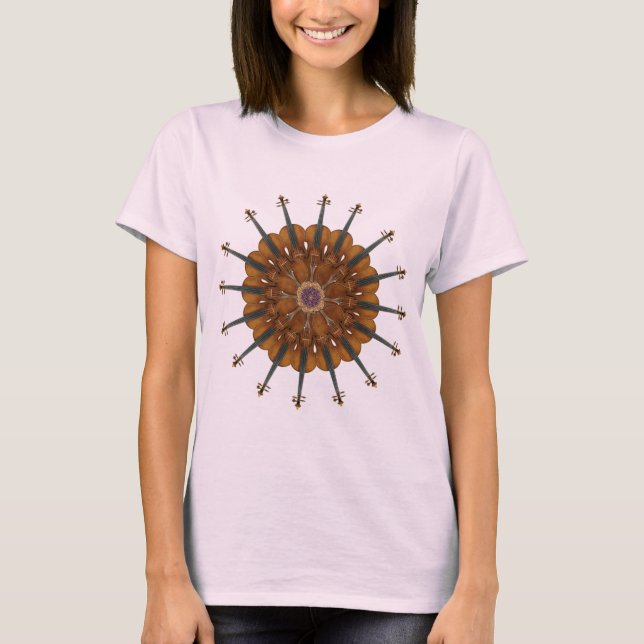 Violin Sunflower T-Shirt (Front)