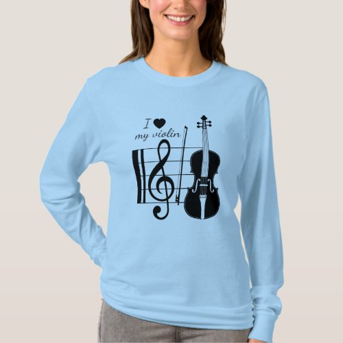 Violin T_Shirt