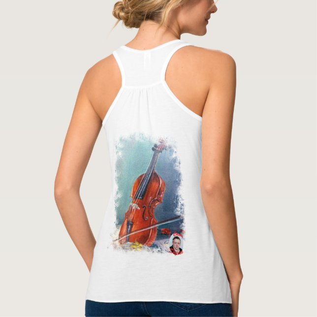 Violin Tank Top (Back)