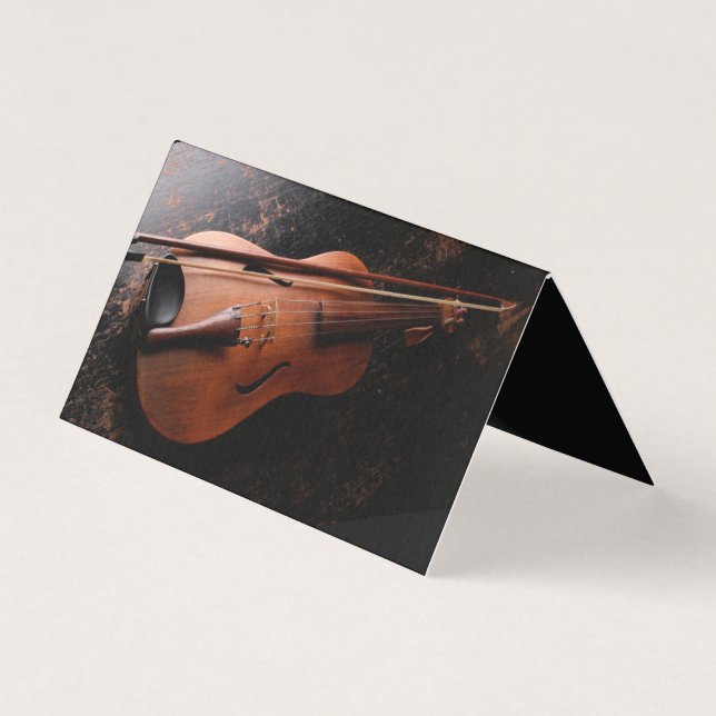 Violin Teacher Business Card (Front)
