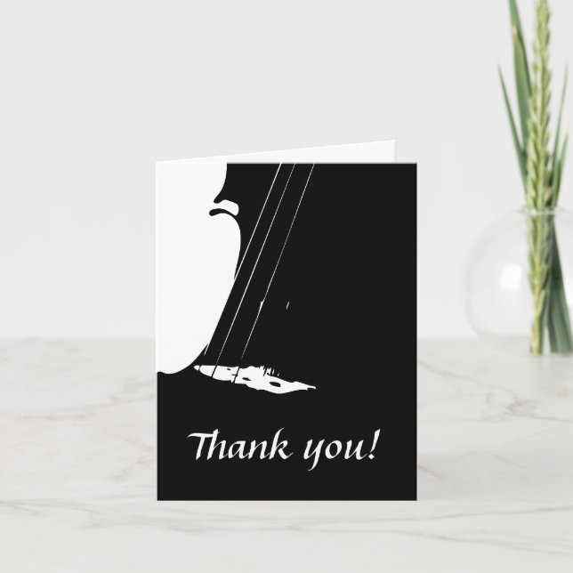 Violin Thank You Card (Front)
