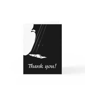 Violin Thank You Card