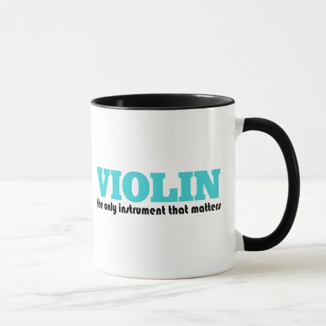 Violin the Only Instrument Mug (Right)