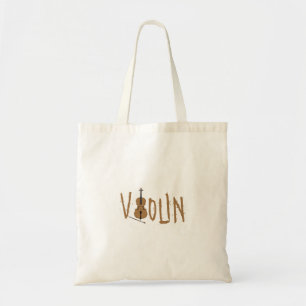 Violin Tote Bag