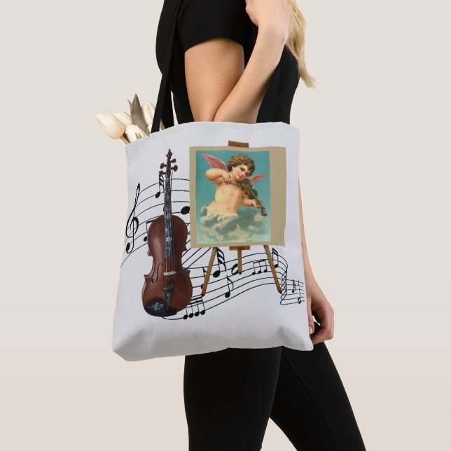 VIOLIN TOTE BAG (Close Up)