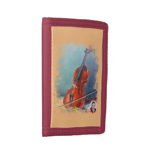 Violin Tri-fold Wallet