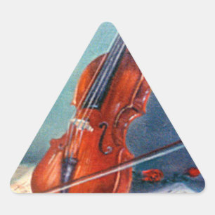 Violin Triangle Sticker