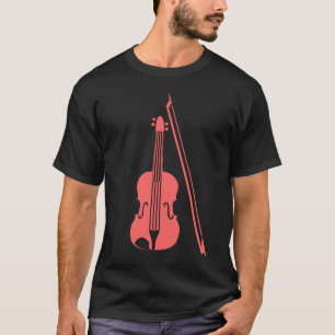 Violin - Tropical Pink T-Shirt