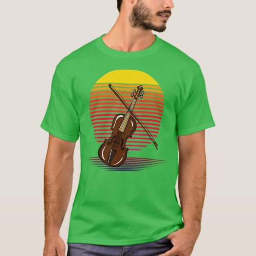 Violin Vapor T_Shirt