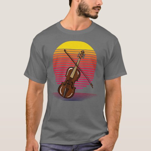 Violin Vapor T_Shirt