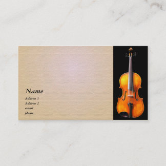 Violin / Viola Business Card