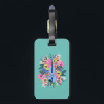 Violin/Viola Flower Case Tag/ Personalized Luggage Tag<br><div class="desc">Customize your violin or viola case with a case tag so you can find your case during your next rehearsal! Features a flower violin design and a customizable place for your name on the front and a violin flower design on the back.</div>