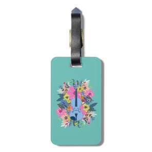 Violin/Viola Flower Case Tag/ Personalized Luggage Tag