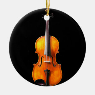 Violin/Viola Ornament by Leslie Harlow