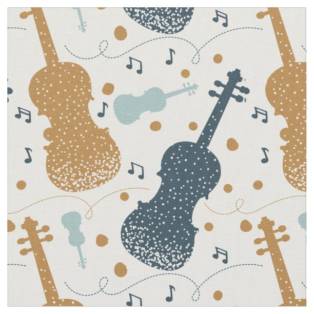 Violin Viola String Instrument Orchestra Music Fabric (Close Up)