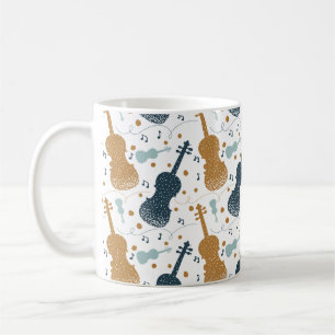 Violin Viola Stringed Instrument Orchestra Gift Coffee Mug