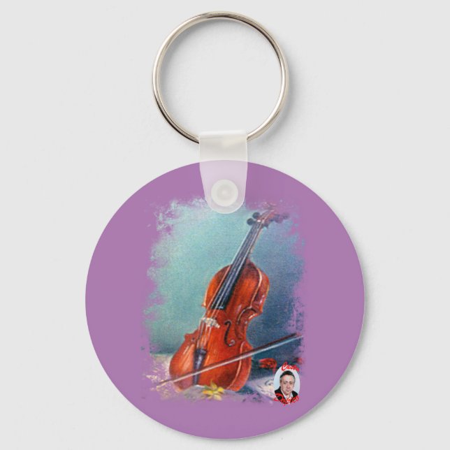 Violín/Violin Keychain (Front)