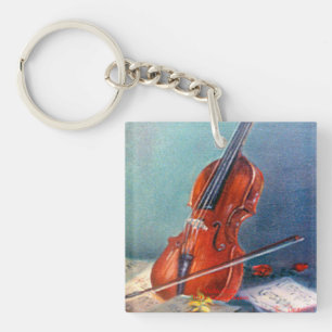 Violin/Violin Keychain