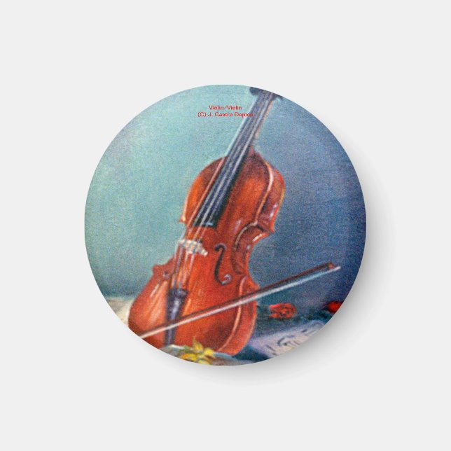 Violín/Violin Magnet (Front)