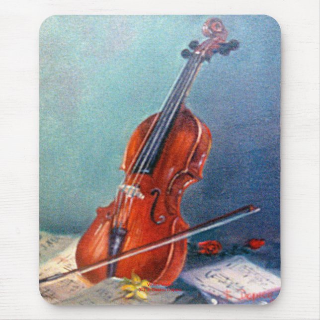 Violín/Violin Mouse Pad (Front)